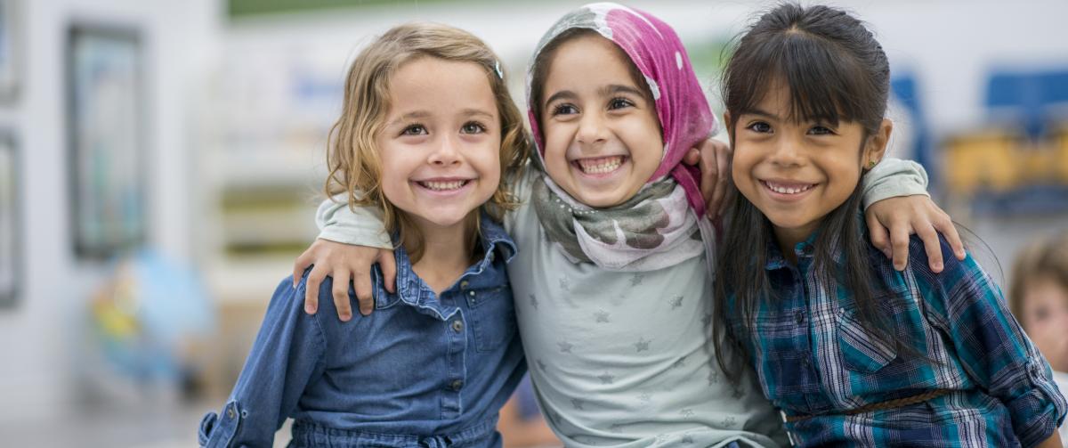Three Children at the YMCA